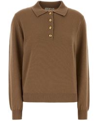Blazé Milano - Blazé Milano Highland Button Polo Top - Lyst