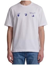 Off-White c/o Virgil Abloh - Bacco Arrow Skate Crewneck T-Shirt - Lyst