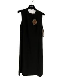 Dolce & Gabbana - Round-Necked Sleeveless Dress - Lyst