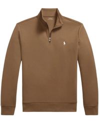 Ralph Lauren - Pony Quarter-Zip Sweatshirt - Lyst
