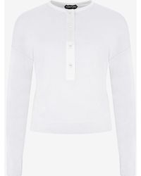 Tom Ford - Drop-Shoulder Tops - Lyst