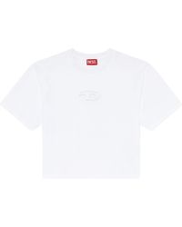 DIESEL - T-Buxt Organic Cotton T-Shirt - Lyst