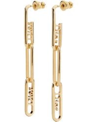Dior - Link Earrings - Lyst