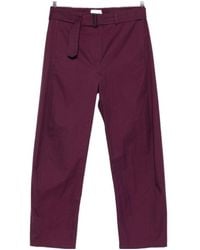 Magda Butrym - Drawstring Casual Trousers - Lyst