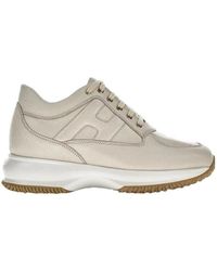 Hogan - Interactive Lace-Up Sneakers - Lyst