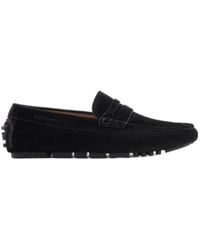 Emporio Armani - Penny Moccasins - Lyst