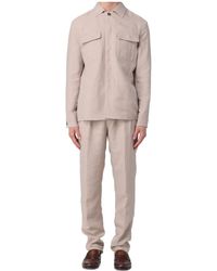 Eleventy - Button-Up Chest-Pocket Suit - Lyst