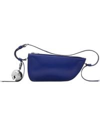 Burberry - Leather Shield Mini Shoulder Bag - Lyst