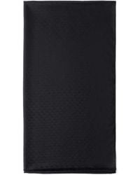 Prada - Logo Jacquard Fringed Edge Scarf - Lyst