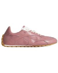 Bottega Veneta - Leather Orbit Flash Sneakers - Lyst