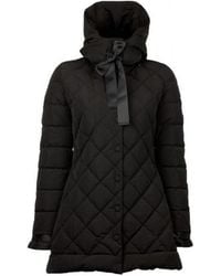 Armani Jeans - Short Style Down Jacket With Ribbon - Lyst
