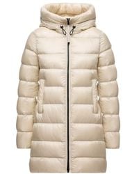 Moncler - Zip-Up Quilted Coat - Lyst