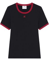 Courreges - Courrèges Heritage Crewneck T-Shirt - Lyst
