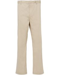 Prada - Stretch Poplin Pants - Lyst