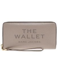 Marc Jacobs - Logo Zipper Wallet - Lyst