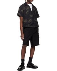 Sacai - Lapel Short Sleeve Polo Shirt - Lyst