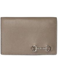 Gucci - Long Card Case With Horsebit - Lyst