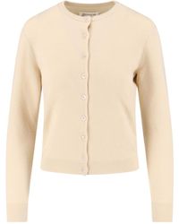 Maison Margiela - Button-Up Crewneck Cardigan - Lyst