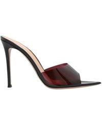 Gianvito Rossi - Pointed-Toe Heeled Sandals - Lyst