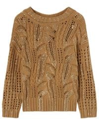 Ermanno Scervino - Crystal-Embellished Sweater - Lyst