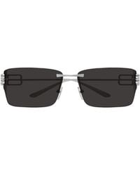 Balenciaga - Eyewear Rectangle Frame Sunglasses - Lyst