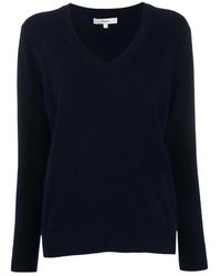 Vince - V-Neck Cashmere Sweater - Lyst