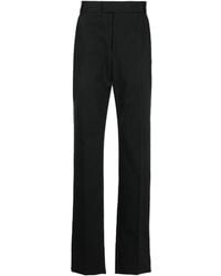 McQueen - Straight-Leg Cotton Trousers - Lyst
