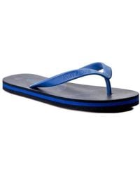 Armani Jeans - Logo Flip-Flops - Lyst
