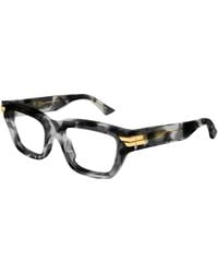 Bottega Veneta - Eyewear Rectangle Frame Glasses - Lyst