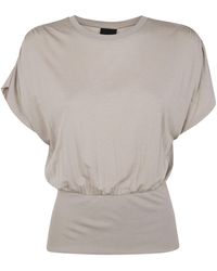Thom Krom - Gathered T-Shirt - Lyst