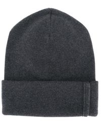 Brunello Cucinelli - Turn-Up Hem Knitted Beanie - Lyst