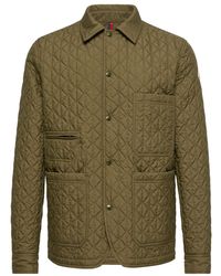 Moncler - Theoline Diamond-Quilted Padded Mid-Length Jacket - Lyst