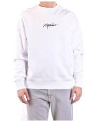 Moschino - Logo-Print Crew-Neck Sweatshirt - Lyst