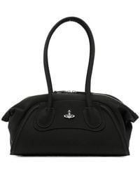 Vivienne Westwood - Orb-Plaque Zip-Up Shoulder Bag - Lyst
