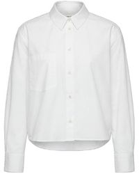 Anine Bing - Essie Cropped Pocket Shirt - Lyst