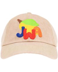 JW Anderson - Jw Anderson Logo Embroidered Baseball Cap - Lyst