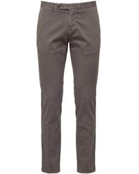 Pt Pantaloni - Casual Trousers With Belt Loops - Lyst