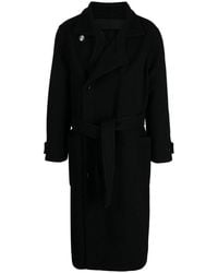 Lemaire - Wool Coat - Lyst