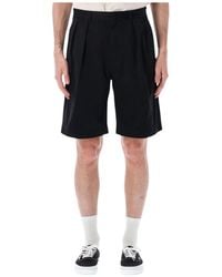 Nanamica - Pleated Wide-Leg Shorts - Lyst