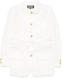 Comme des Garçons - Ruffle-Trim Jacket - Lyst