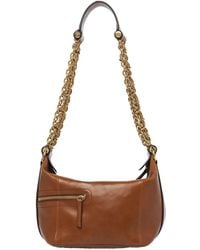Chloé - Chain-Trimmed Leather Bag - Lyst