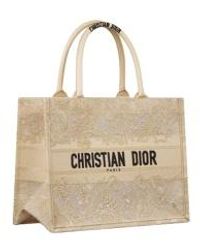 Dior - Or Medium Book Tote - Lyst