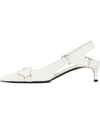 Courreges - Racer Leather Pumps - Lyst