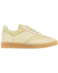 MM6 by Maison Martin Margiela - Low-Top Lace-Up Sneakers - Lyst