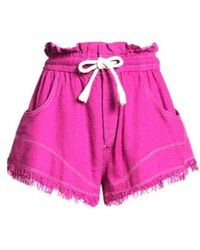 Isabel Marant - Lace-Up Bermuda Shorts - Lyst