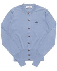 Vivienne Westwood - Long-Sleeved Knitted Cardigan - Lyst