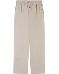Emporio Armani - Straight Beach Casual Pants - Lyst