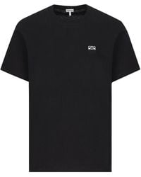 Loewe - Anagram Cotton T-Shirt - Lyst