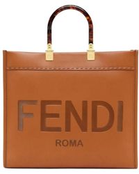 Fendi - Sunshine Medium Tote Bag - Lyst