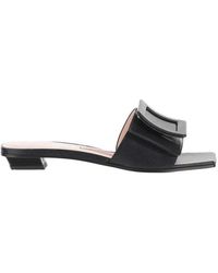 Roger Vivier - Square Head Design Sandals - Lyst